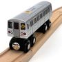NYC Subway Wooden W Train (R160) thumbnail