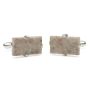 Grand Central Terminal Marble Cuff Links