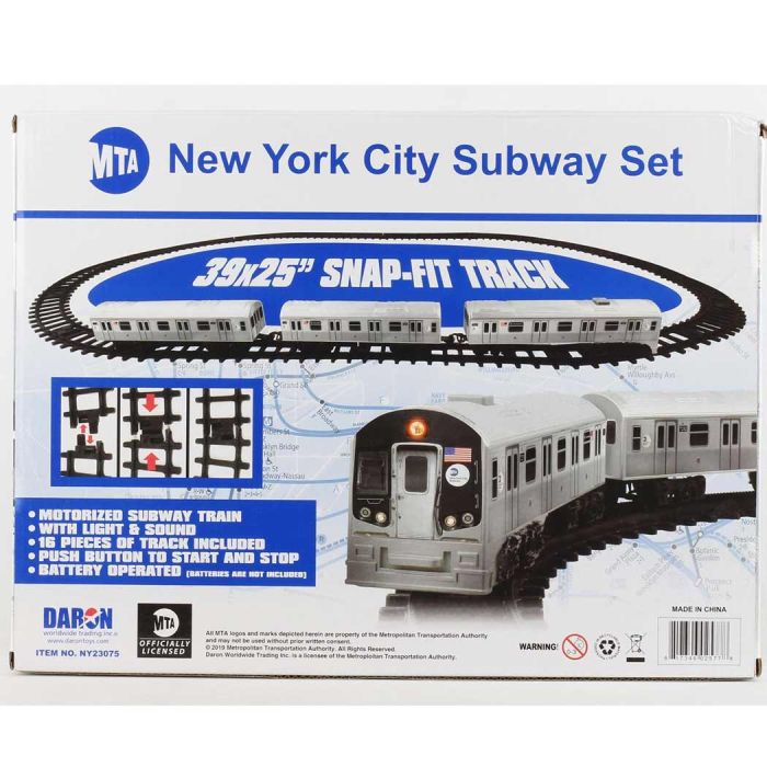 MTA Motorized Subway Train Set