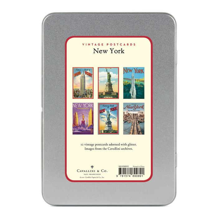 Glitter New York Postcard Set Glitter New York Postcard Set
