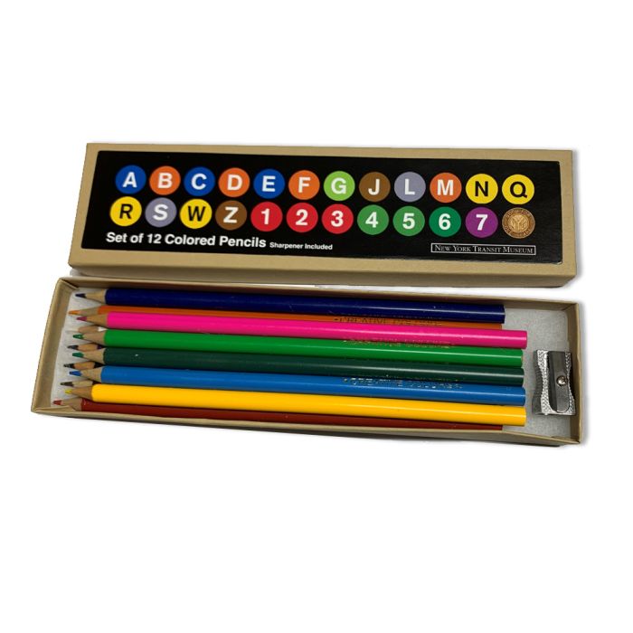 NYC Subway Route Pencil Set