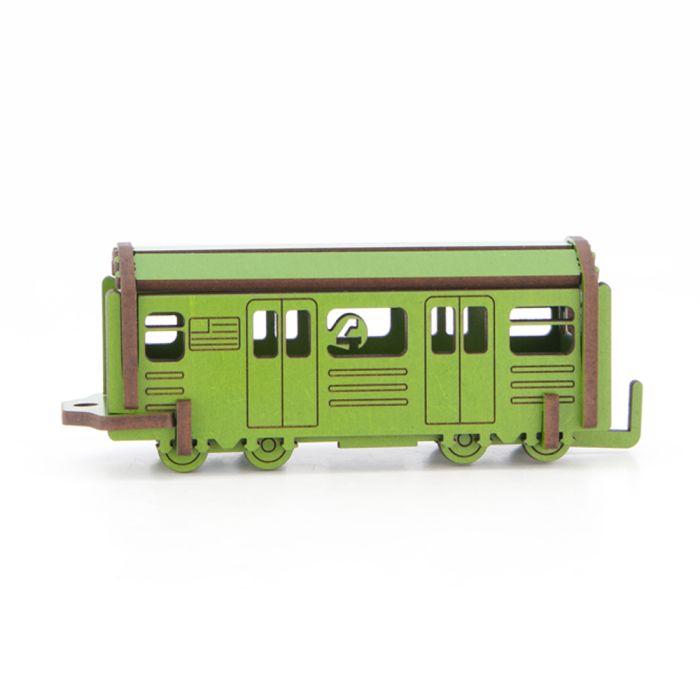 4 Train Wooden Kit-Set 4 Train Wooden Kit-Set