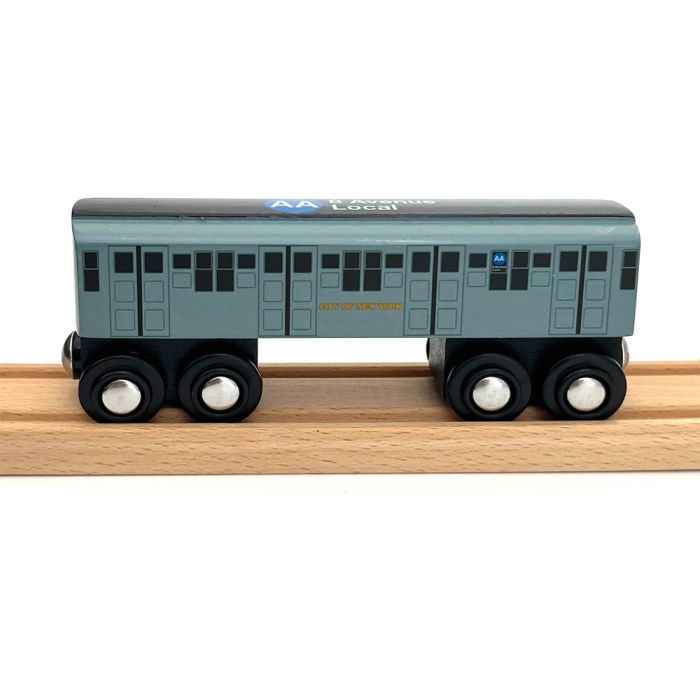 NYC Subway Wooden R1 AA Train
