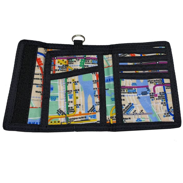 NYC Subway Map RFID Wallet