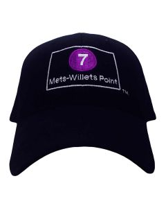 Adult Mets-Willets Point Station Baseball Hat