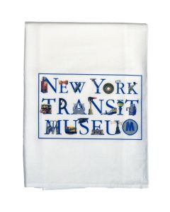 New York Transit Museum Artifacts Tea Towel