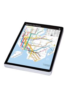 NYC Subway Diagram Map Notebook