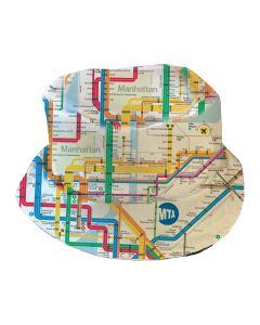 NYC Subway Diagram Map Baby Bucket Hat