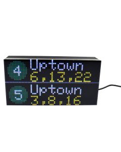Small NYC Subway LED Countdown Clock