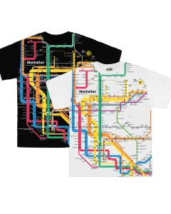 Kids NYC Subway Diagram Map Tee