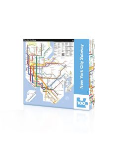 NYC Subway Diagram Map Mini Puzzle