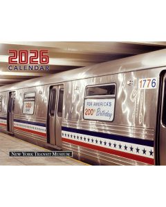 NYC Subways 2026  Wall Calendar