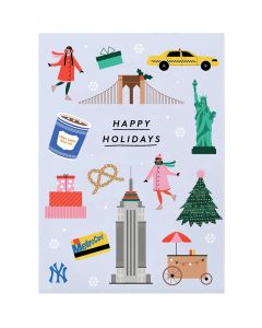 Happy Holidays from NYC Holiday Card