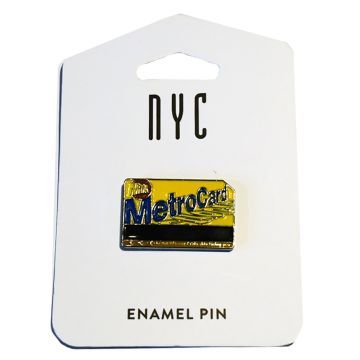MetroCard Enamel Pin