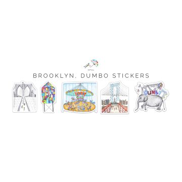 Brooklyn, DUMBO Sticker Pack