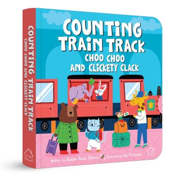 Counting Train Track Choo Choo and Clickety Clack Book