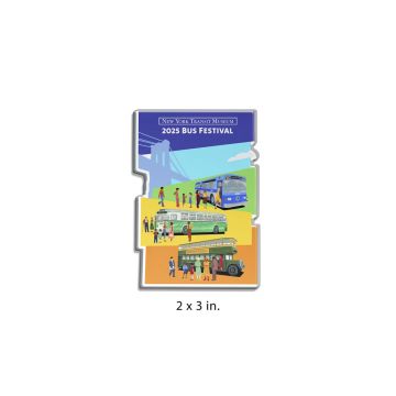 Bus Festival 2025 Magnet