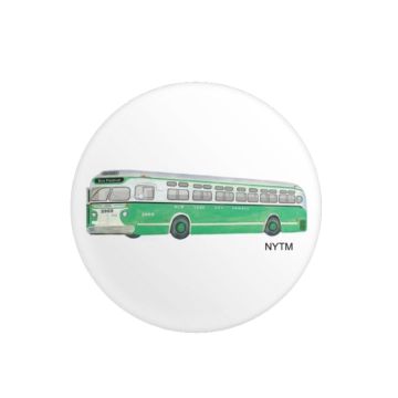 Vintage Bus #2969 Pin