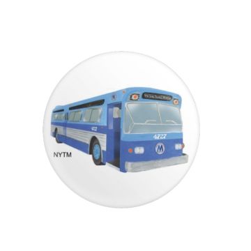 Vintage Bus #4727 Pin