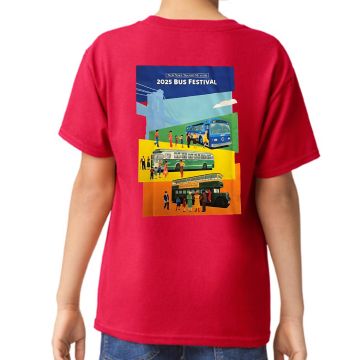 Bus Festival 2025 Kids Tee