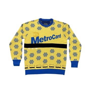 Kids MTA MetroCard Ugly Sweater
