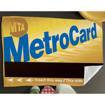 MetroCard Waffle Tea Towel