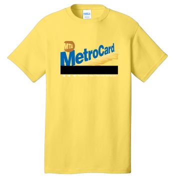 Adult Metrocard Logo Tee