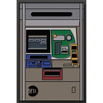 MetroCard Vending Machine Pin