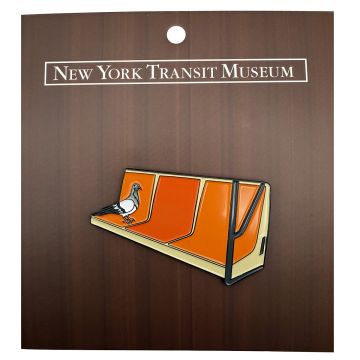 Orange Seats Pin