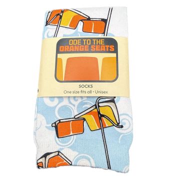 Ode To The Orange Seats Socks