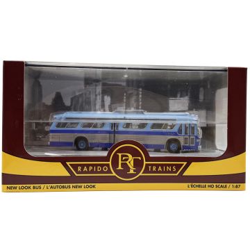 HO 1/87 New Look Bus (Deluxe): New York MTA - Blue: #6428