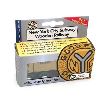 Wooden NYC Subway Money Train