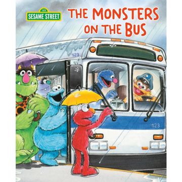 The Monsters on the Bus (Sesame Street) Book