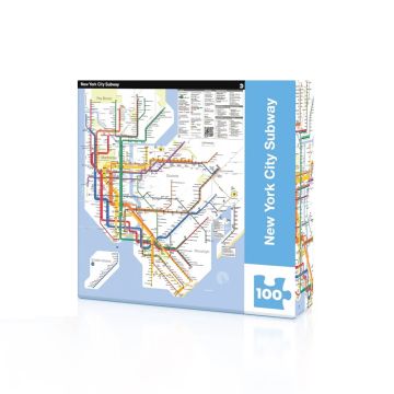 NYC Subway Diagram Map Mini Puzzle