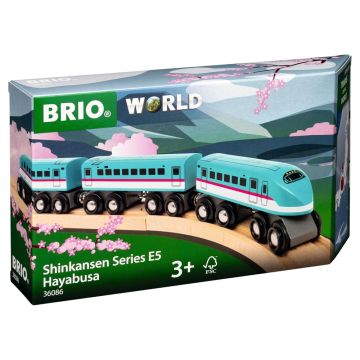 BRIO 36086 Shinkansen Hayabusa Train