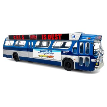 MTA 1963 GM Fishbowl Batwing Transit Bus