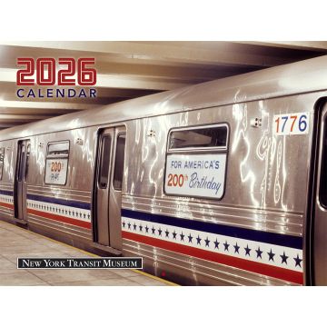 NYC Subways 2026  Wall Calendar