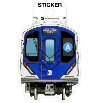 NYC R211 Subway Sticker