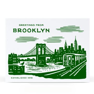Greetings From New York City Notecard