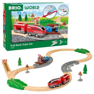 BRIO Pull Back Train Set