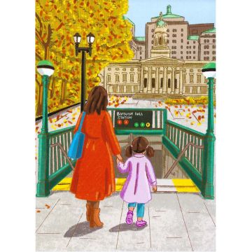 Fall Mom Notecard