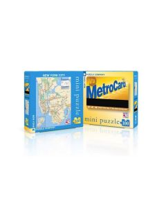 Double Sided Subway Map / MetroCard Mini Puzzle