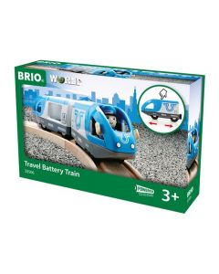 BRIO Blue Battery Operated Travel Engine