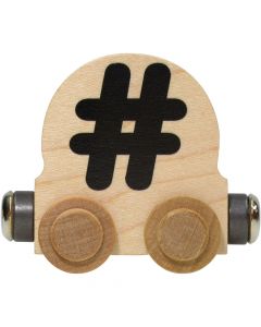 Wood NameTrains Hashtag