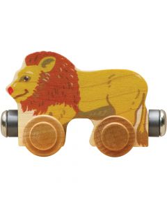 Wood NameTrains Leonardo Lion