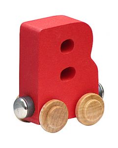 Wooden Letter B Train