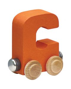 Wooden Letter C Train