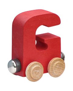 Wooden Letter G Train