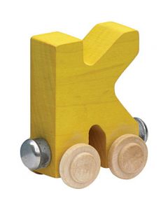 Wooden Letter K Train