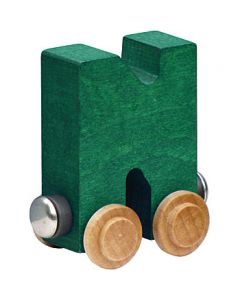 Wooden Letter N Train